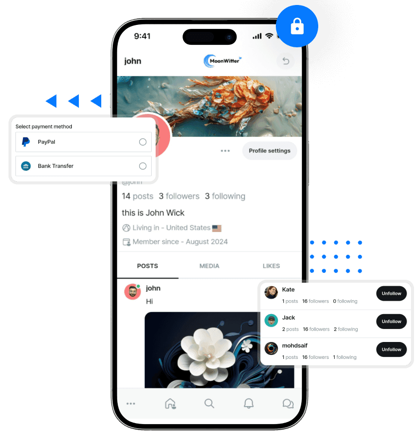 MoonTok Security Features