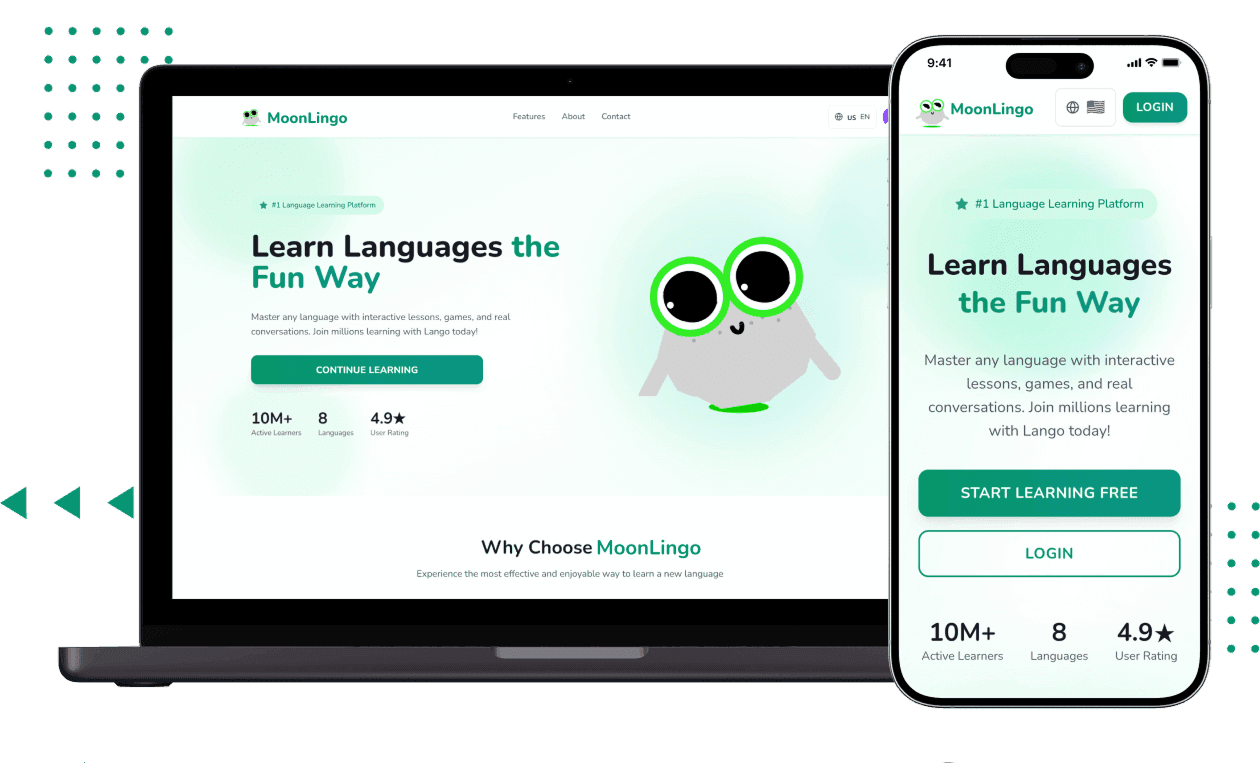 MoonLingo Platform Overview